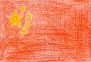 Flag of China photo