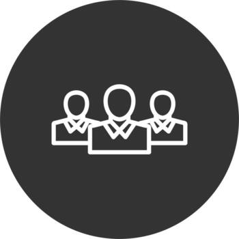 icono de vector de equipo