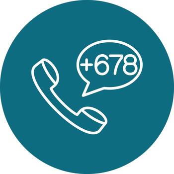 vanuatu marcar código vector icono