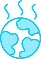 Global Warming Icon vector