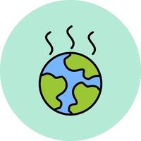 Global Warming Icon vector