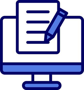 icono de vector de notas