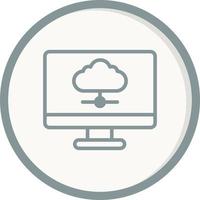 Cloud Computing Vector Icon