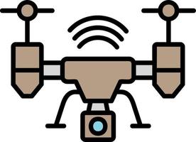 icono de vector de dron