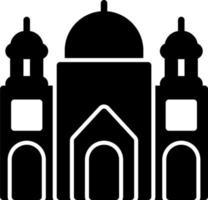 badshahi mezquita vector icono