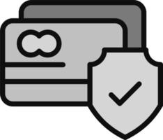 Card protection Vector Icon