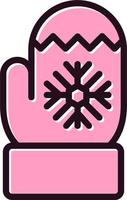 Mitten Vector Icon