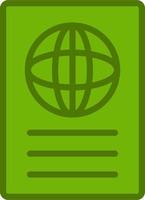 Passport Vector Icon
