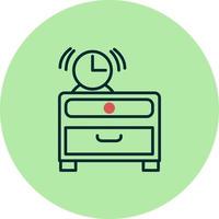 Sidetable Vector Icon