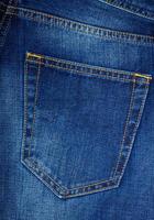 Denim jeans close-up photo