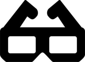 3d Glasses Vector Icon