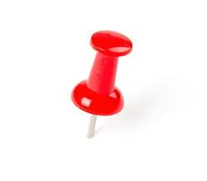 Red Push pin photo