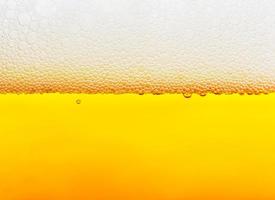 Beer bubbles background photo