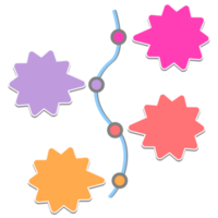 pastel cronograma diagrama png