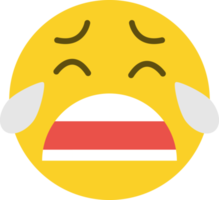 Weinen Gesicht Emoticon. png