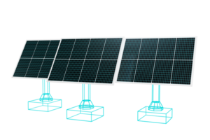 solar panels for solar energy The concept of renewable energy clean energy png