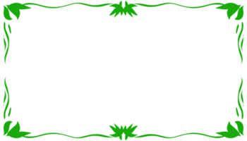 grön Färg abstrakt illustration bakgrund ram gräns textur png