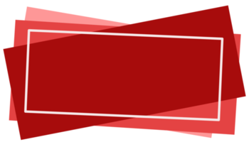 abstract technologie achtergrond met overlappende rood lagen meetkundig vormen png