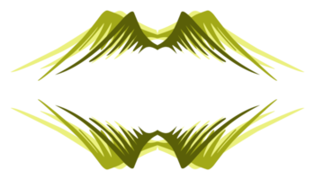 astratto illustrazione sfondo con giallo Ali modello e ombra png