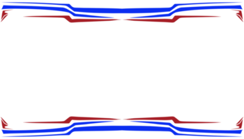 resumen ilustración antecedentes con rojo azul moderno frontera png