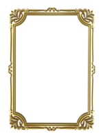 gold decorative frame png