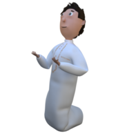 3D character islam  png