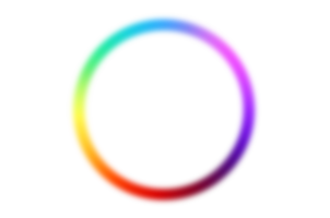 colorful circle frame circle light frame on transparent background PNG file