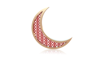croissant lune transparent Contexte pour islamique symbole png