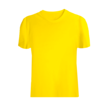 yellow t shirt png