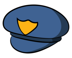 polis hatt sheriff officer keps png