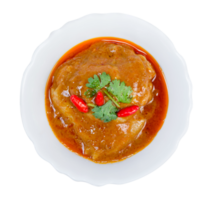 pollo Massaman curry aislado png