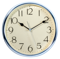 circle clock isolated png