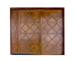 brown wooden door isolated png