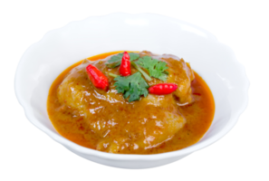pollo Massaman curry aislado png