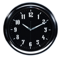 black clock isolated png
