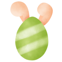 aquarelle Pâques lapin. png