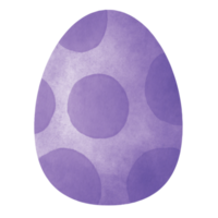 Dinosaur eggs in watercolor style . png