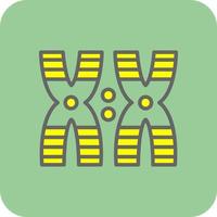 Chromosome Vector Icon Design