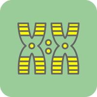 Chromosome Vector Icon Design