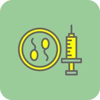 In Vitro Fertilization Vector Icon Design