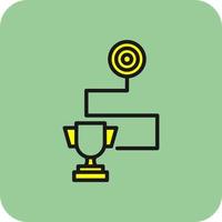 Long Range Planning Vector Icon Design