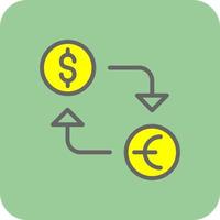 Currency Exchange Vector Icon Design