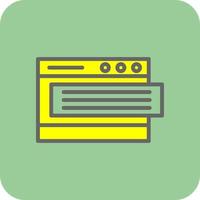Blogger Vector Icon Design