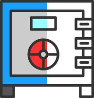 Safebox Vector Icon Design