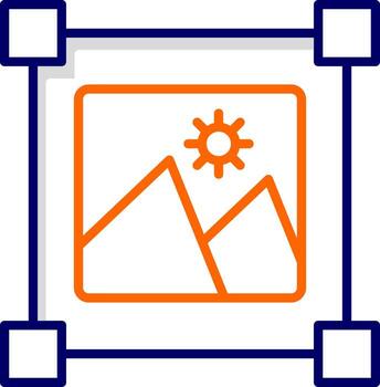 icono de vector de imagen