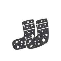 sock icon vector