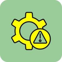 Risk Management Vector Icon Design