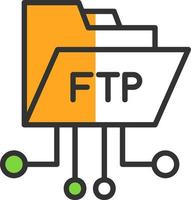 Ftp Vector Icon Design