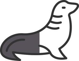 Seal Vector Icon Design