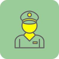 Gate Keeper Vector Icon Design